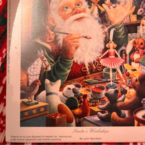 3 Lynn Bywaters & Peggy Abrams Christmas Prints Set of 3 NEW in Plastic - Picture 11 of 16